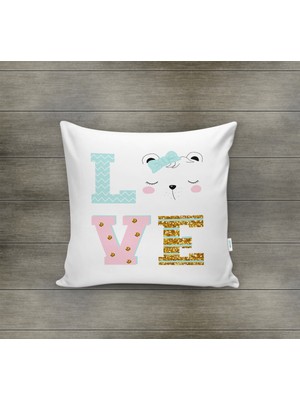 Lolla Evmila Dekoratif Çocuk Kırlent Kılıfı