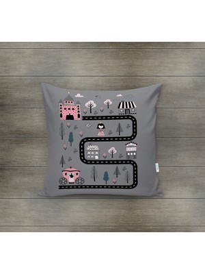 Lolla Evmila Dekoratif Çocuk Kırlent Kılıfı