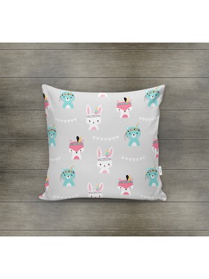 Lolla Evmila Dekoratif Çocuk Kırlent Kılıfı