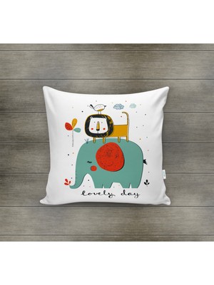 Lolla Evmila Dekoratif Çocuk Kırlent Kılıfı