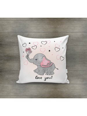 Lolla Evmila Dekoratif Çocuk Kırlent Kılıfı