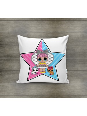 Lolla Evmila Dekoratif Çocuk Kırlent Kılıfı