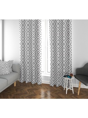 Lolla Evmila Çocuk Odası Desenli Fon Perde