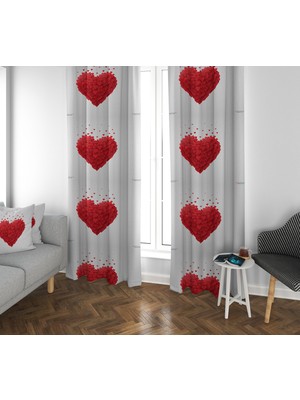 Lolla Evmila Çocuk Odası Desenli Fon Perde