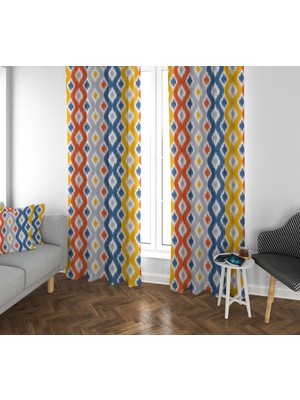 Lolla Evmila Çocuk Odası Desenli Fon Perde