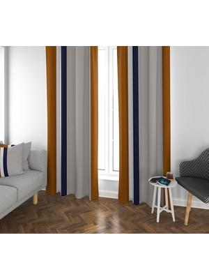 Lolla Evmila Çocuk Odası Desenli Fon Perde