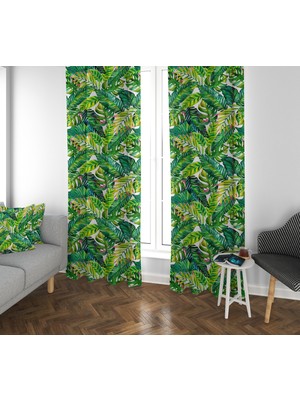 Lolla Evmila Çocuk Odası Desenli Fon Perde