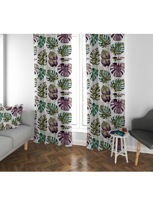 Lolla Evmila Çocuk Odası Desenli Fon Perde