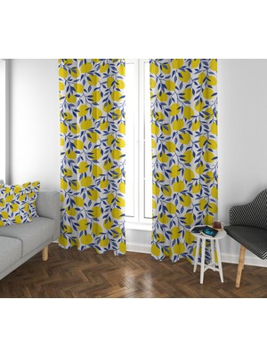 Lolla Evmila Çocuk Odası Desenli Fon Perde