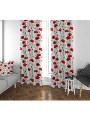 Lolla Evmila Çocuk Odası Desenli Fon Perde