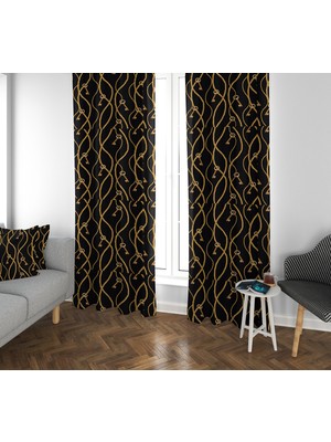 Lolla Evmila Çocuk Odası Desenli Fon Perde