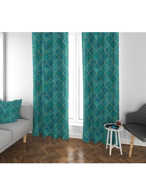 Lolla Evmila Çocuk Odası Desenli Fon Perde