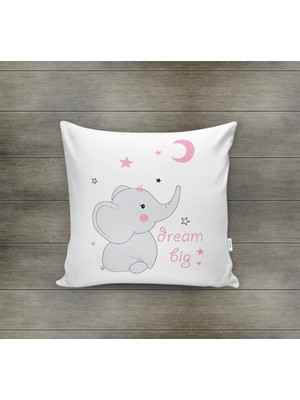 Evmila Dekoratif Çocuk Kırlent Kılıfı