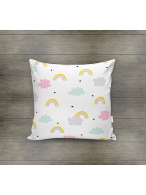 Evmila Dekoratif Çocuk Kırlent Kılıfı