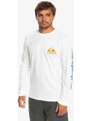 Quiksilver Omni Logo Long Sleeve Erkek T-Shirt