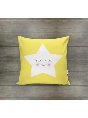 Evmila Dekoratif Çocuk Kırlent Kılıfı