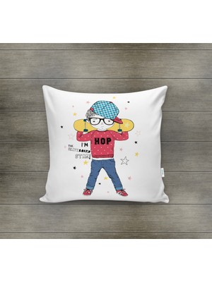 Evmila Dekoratif Çocuk Kırlent Kılıfı