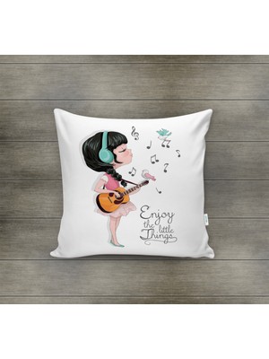 Evmila Dekoratif Çocuk Kırlent Kılıfı