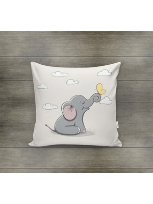 Evmila Dekoratif Çocuk Kırlent Kılıfı