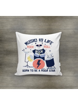 Evmila Dekoratif Çocuk Kırlent Kılıfı