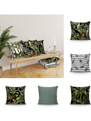 Evmila Dekoratif Kırlent Kılıf 5'li Set