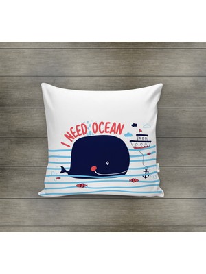 Evmila Dekoratif Çocuk Kırlent Kılıfı