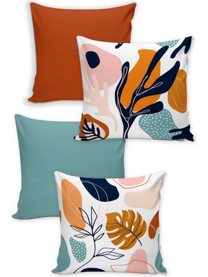 Evmila Kırlent Kılıf Seti 4'lü