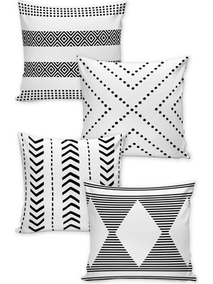 Evmila Kırlent Kılıf Seti 4'lü