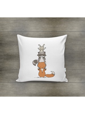 Evmila Dekoratif Çocuk Kırlent Kılıfı