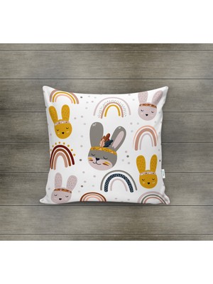 Evmila Dekoratif Çocuk Kırlent Kılıfı