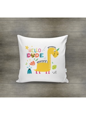 Evmila Dekoratif Çocuk Kırlent Kılıfı