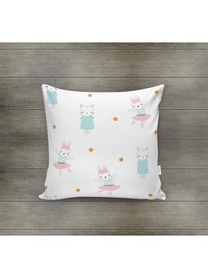 Evmila Dekoratif Çocuk Kırlent Kılıfı