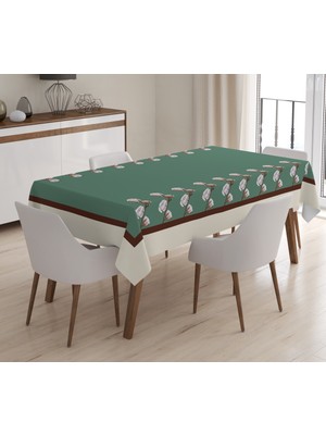 Evmila Modern Desenli Masa Örtüsü