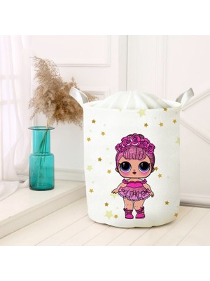 instababyrooms Dijital Baskılı Çok Amaçlı Sepet Model 40054