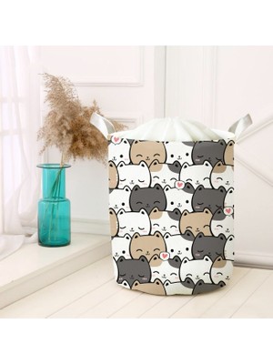 instababyrooms Dijital Baskılı Çok Amaçlı Sepet Model 00062