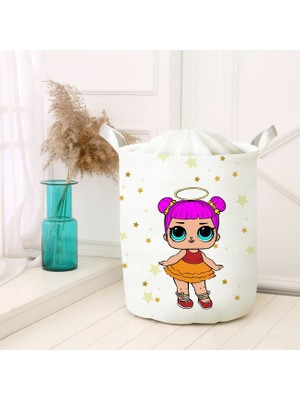 instababyrooms Dijital Baskılı Çok Amaçlı Sepet Model 40054