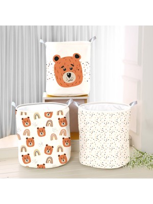 instababyrooms Dijital Baskılı Çok Amaçlı Sepet Model 40093