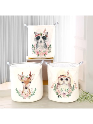 instababyrooms Dijital Baskılı Çok Amaçlı Sepet Model 40031