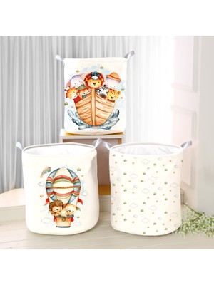 instababyrooms Dijital Baskılı Çok Amaçlı Sepet Model 40066