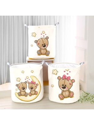 instababyrooms Dijital Baskılı Çok Amaçlı Sepet Model 40026