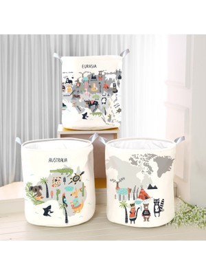 instababyrooms Dijital Baskılı Çok Amaçlı Sepet Model 00290