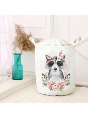 instababyrooms Dijital Baskılı Çok Amaçlı Sepet Model 40031