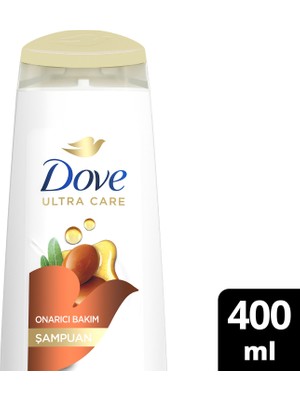 Dove Ultra Care Saç Bakım Şampuanı Onarıcı Bakım Argan Yağı 400 ml