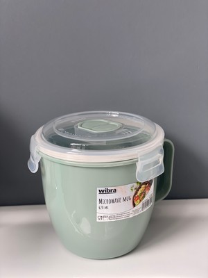 Hobby Life Kilitli Kapaklı Mikrodalga Sızdırmaz Çorba Bardak