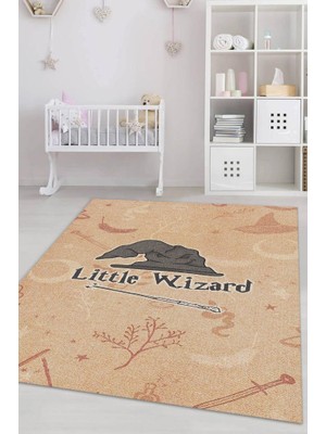 Homshtag Küçük Sihirbaz Dokuma Tabanlı Yıkanabilir Kaymaz Harry Potter Film Çocuk Odası Halısı