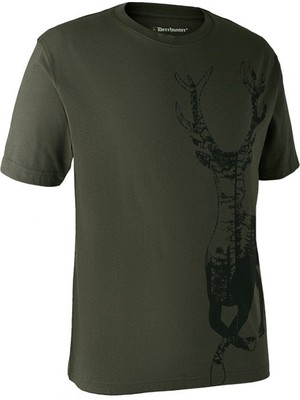 Deerhunter T-Shirt Geyik Desenli Xl