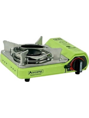 Orcamp Tekli Portatif Ocak Mini Yeşil