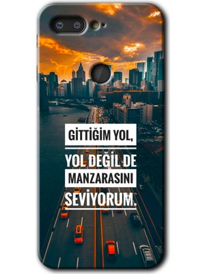 MRC İletişim General Mobile Gm 9 Pro Kılıf Hd Desen Baskılı Arka Kapak + Temperli Cam - Manzara Seviyorum