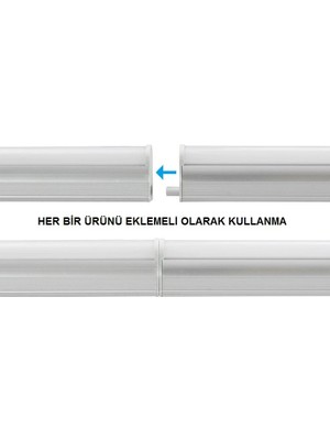 GRN 120CM Mutfak Tezgah Aydınlatması Seti Anahtarlı Birbirine Eklenebilir (1,5mt Fişli Kablolu)