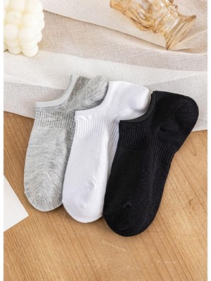 Black Arden Socks Bilek Destekli Basic Patik Çorap 7 Çift